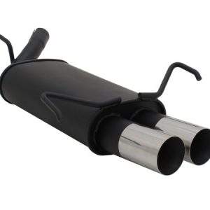 Novus Sportauspuff für Opel Corsa C 2x76mm RL-Design