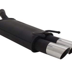Novus Sportauspuff für Opel Corsa B 2x76mm MS-Design