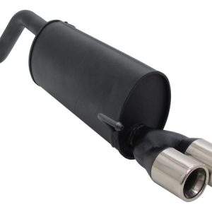 Novus Sportauspuff für Alfa Romeo Mito / Fiat Grande Punto Abarth 2x76mm