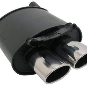 Novus Sportauspuff für Mercedes SLK R170 2x85/58mm AM-Design