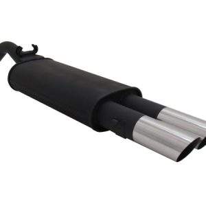 Novus Sportauspuff für VW Golf 2 19E 2x76mm MS-Design