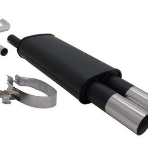 Novus Sportauspuff für VW Polo 2/3 86C 2x76mm RL-Design