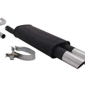 Novus Sportauspuff für VW Polo 2/3 86C 2x76mm MS-Design