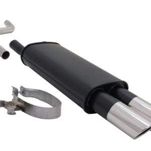 Novus Sportauspuff für VW Polo 2/3 86C 2x90mm SR-Design