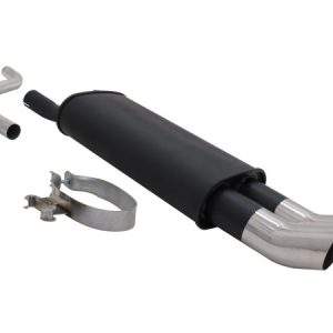 Novus Sportauspuff für VW Polo 2/3 86C 2x76mm DTM