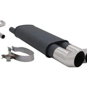 Novus Sportauspuff für VW Polo 2/3 86C 2x90mm DTM