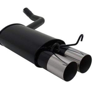 Novus Sportauspuff für Mercedes 190 W201 2x90mm RL-Design