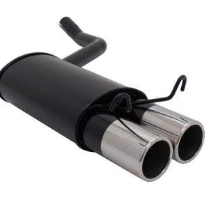 Novus Sportauspuff für Mercedes 190 W201 2x90mm