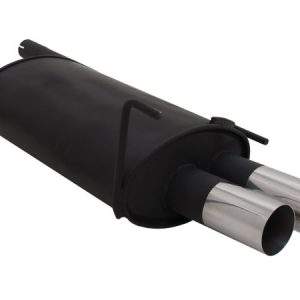 Novus Sportauspuff für Mercedes C-Klasse W202 / W208 2x76mm RL-Design