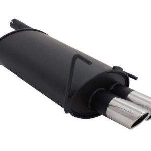 Novus Sportauspuff für Mercedes C-Klasse W202 / W208 2x76mm SR-Design