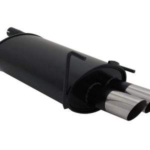 Novus Sportauspuff für Mercedes C-Klasse W202 / W208 2x76mm MS-Design