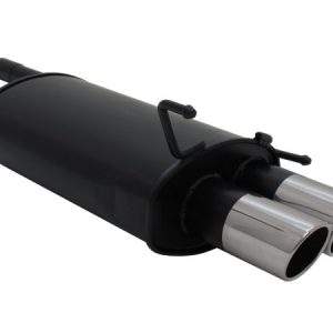 Novus Sportauspuff für Mercedes C-Klasse W202 / W208 2x90mm SR-Design