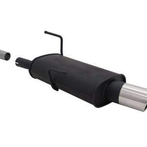 Novus Sportauspuff für Peugeot 206 1x90mm SR-Design