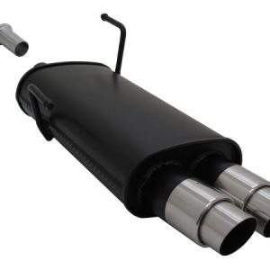 Novus Sportauspuff für Peugeot 206 2x76mm GP-Design