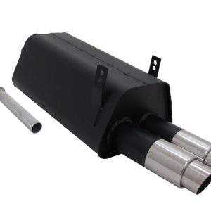 Novus Sportauspuff für BMW 3er E36 316 / 318 2x76mm GP-Design