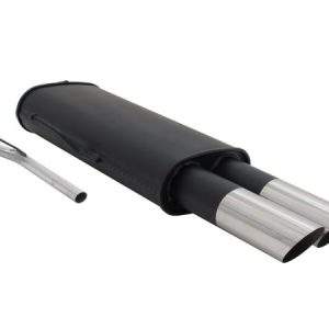 Novus Sportauspuff für VW Passat 35i 2x76mm MS-Design