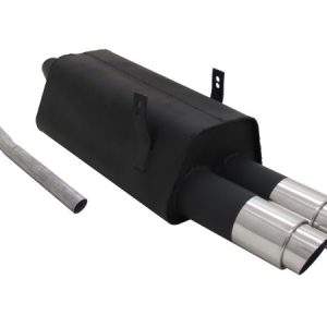 Novus Sportauspuff für BMW 3er E36 320 / 323 2x90mm GP-Design