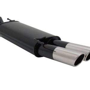 Novus Sportauspuff für VW Golf 3 / Golf 4 Cabrio 2x76mm SR-Design