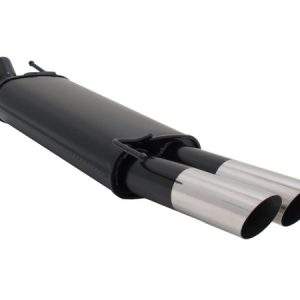 Novus Sportauspuff für VW Golf 3 / Golf 4 Cabrio 2x76mm MS-Design