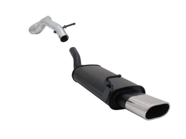 Novus Sportauspuff für Audi A3 / Seat Leon / VW Golf 4 / VW New Beetle 135x75mm