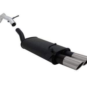 Novus Sportauspuff für Audi A3 / Seat Leon / VW Golf 4 / VW New Beetle 2x76mm SR-Design