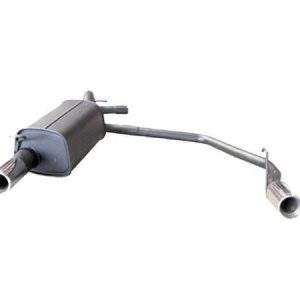 Novus Sportauspuff für Audi A3 / VW Golf 4 / VW New Beetle R32 Look