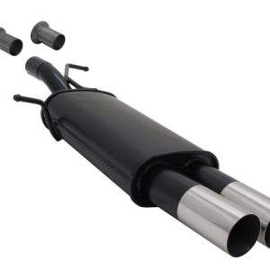 Novus Sportauspuff für Peugeot 307 / Citroen C4 2x76mm RL-Design