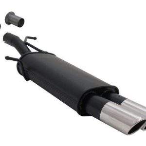 Novus Sportauspuff für Peugeot 307 / Citroen C4 2x76mm SR-Design