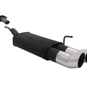 Novus Sportauspuff für Opel Astra G CC Fließheck 2x90mm DTM