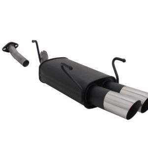 Novus Sportauspuff für Opel Astra G Caravan 2x76mm MS-Design