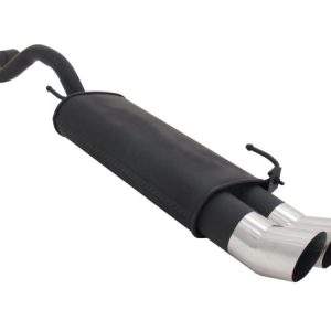 Novus Sportauspuff für VW Polo 4 6N / 6N2 2x90mm DTM