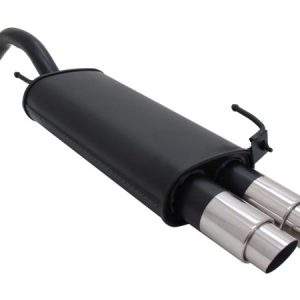 Novus Sportauspuff für VW Polo 4 6N / 6N2 2x76mm GP-Design