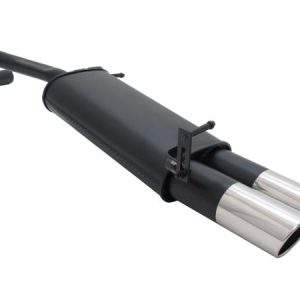 Novus Sportauspuff für VW Polo 9N / 9N3 2x90mm SR-Design