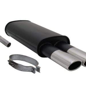 Novus Sportauspuff für Opel Vectra A 2x85/58mm AM-Design