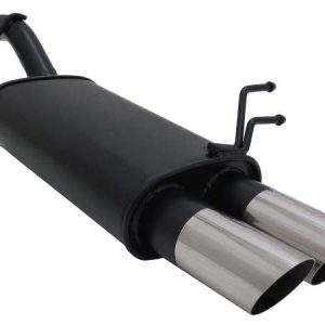 Novus Sportauspuff für Ford Fiesta MK6 JH / JD 2x76mm MS-Design