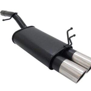 Novus Sportauspuff für Ford Fiesta MK6 JH / JD 2x90mm SR-Design