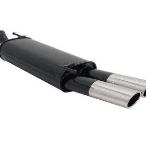 Novus Sportauspuff für Ford Fiesta MK6 JH / JD 2x85/58mm AM-Design