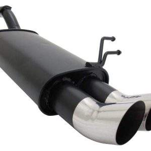 Novus Sportauspuff für Ford Fiesta MK6 JH / JD 2x76mm DTM