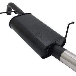 Novus Sportauspuff für Ford Fiesta MK7 JA8 1.25 / 1.4 / TDCI 1x76mm RL-Design