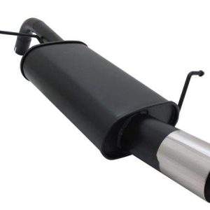 Novus Sportauspuff für Ford Fiesta MK7 JA8 1.25 / 1.4 / TDCI 1x90mm RL-Design