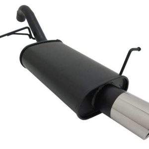 Novus Sportauspuff für Ford Fiesta MK7 JA8 1.25 / 1.4 / TDCI 1x90mm SR-Design