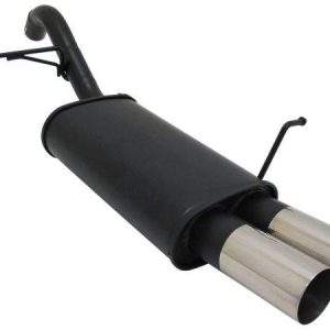 Novus Sportauspuff für Ford Fiesta MK7 JA8 1.25 / 1.4 / TDCI 2x76mm RL-Design