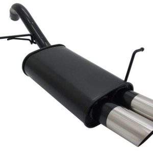 Novus Sportauspuff für Ford Fiesta MK7 JA8 1.25 / 1.4 / TDCI 2x76mm MS-Design