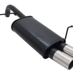 Novus Sportauspuff für Ford Fiesta MK7 JA8 1.25 / 1.4 / TDCI 2x76mm