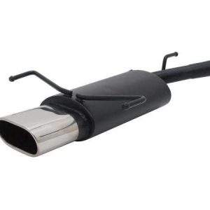 Novus Edelstahl Sportauspuff für Opel Corsa C 135x75mm