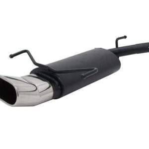Novus Edelstahl Sportauspuff für Opel Corsa C 135x75mm DTM