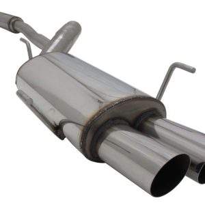 Novus Sportauspuff Anlage für Opel Corsa C 2x76mm