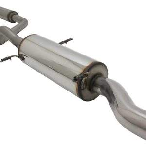 Novus Sportauspuff Anlage 55mm 1x60mm S-Design für VW Golf 1 Cabrio