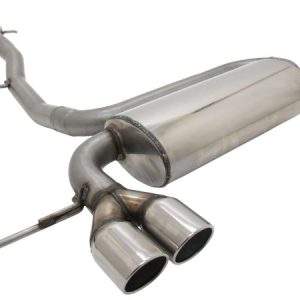 Novus Sportauspuff Anlage für Audi S3 8L 2x76mm SR-Design