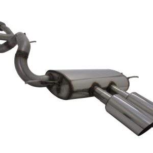 Novus Sportauspuff Anlage für Ford Focus MK3 ST 2x100mm MS-Design